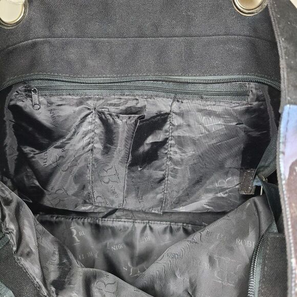 🐞7/$25 Robin Ruth Women Handbags, St. Kitts & Nevis Weekender Canvas Tote Bag - Picture 8 of 12